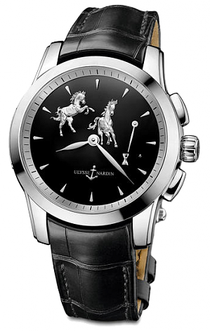 Replica Ulysse Nardin 6109-130 / E2-HORSE Complications HOURSTRIKER watch